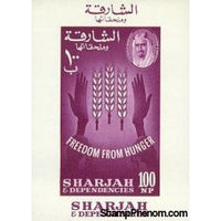 Sharjah & Dependencies Freedom From Hunger , 1 stamp