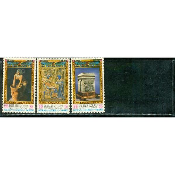Sharjah & Dependencies Lot , 3 stamps - Sharjah & Dependencies Lot , 3 stamps