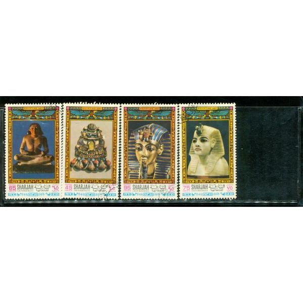 Sharjah & Dependencies Lot , 4 stamps - Sharjah & Dependencies Lot , 4 stamps