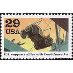 United States of America 1991 Shipments for Allies (U.S. Supports Allies with Lend-Lease A