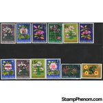 Sierra Leone Flowers , 12 stamps