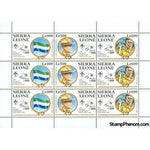 Sierra Leone Scouting , 9 stamps