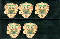 Sierra Leone Olympics , 5 stamps