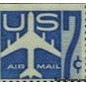 United States of America 1958 Silhouette Of Jet Airliner