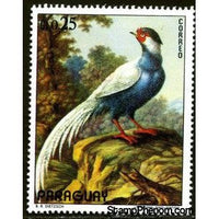 Paraguay 1972 Silver Pheasant (Lophura nycthemera)