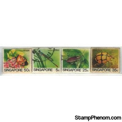 Singapore Insects , 4 stamps