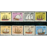 Singapore Ships , 8 stamps