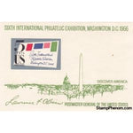 United States of America 1966 Sixth International Philatelic Exhibition Souvenir Sheet, Lot 2