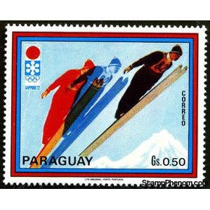 Paraguay 1972 Ski jumper