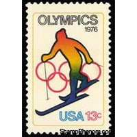 United States of America 1976 Skiing