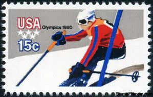 United States of America 1980 Skiing