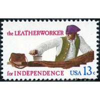 United States of America 1977 Skilled Hands:Leatherworker