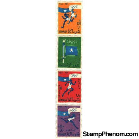 Somalia Olympics , 4 stamps