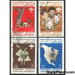 South Arabia Scouting , 4 stamps