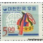 South Korea 1966 Good luck bag and joy-Stamps-South Korea-Mint-StampPhenom