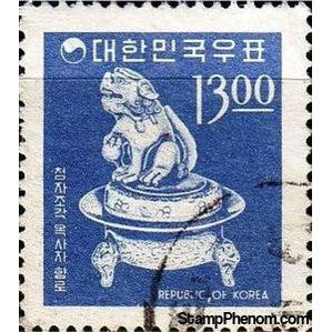 South Korea 1966 Porcelain Incense Burner, 11-12th cent.-Stamps-South Korea-Mint-StampPhenom