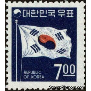 South Korea 1968 Flag of Korea-Stamps-South Korea-StampPhenom