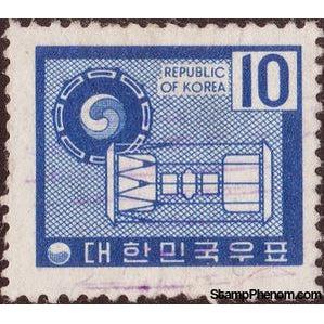 South Korea 1969 Ancient Drums-Stamps-South Korea-StampPhenom