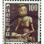 South Korea 1969 Seated Buddha-Stamps-South Korea-StampPhenom