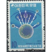 South Korea 1971 3rd World Telecommunications Day-Stamps-South Korea-StampPhenom