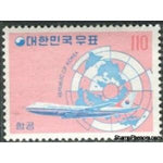 South Korea 1973 Boeing 747 - Arctic-Stamps-South Korea-StampPhenom