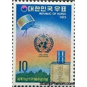 South Korea 1973 International meteorological cooperation, Cent.-Stamps-South Korea-StampPhenom