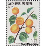 South Korea 1974 Apricots-Stamps-South Korea-StampPhenom