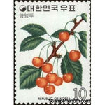 South Korea 1974 Cherries-Stamps-South Korea-StampPhenom