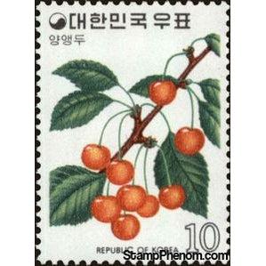 South Korea 1974 Cherries-Stamps-South Korea-StampPhenom