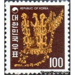 South Korea 1974 Kumkwanchong Gold Crown-Stamps-South Korea-StampPhenom