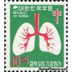 South Korea 1974 Lungs-Stamps-South Korea-StampPhenom