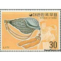 South Korea 1974 Nagak, shell trumpet-Stamps-South Korea-StampPhenom