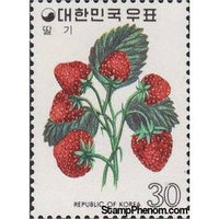 South Korea 1974 Strawberries-Stamps-South Korea-StampPhenom