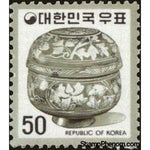 South Korea 1975 Ceramic Jar-Stamps-South Korea-StampPhenom