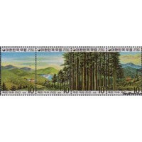 South Korea 1975 Forest and Water Resources, 4x10w-Stamps-South Korea-StampPhenom