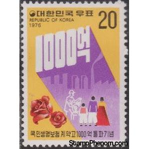 South Korea 1976 “Life Insurance”-Stamps-South Korea-StampPhenom