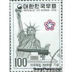 South Korea 1976 Statue of Liberty-Stamps-South Korea-StampPhenom