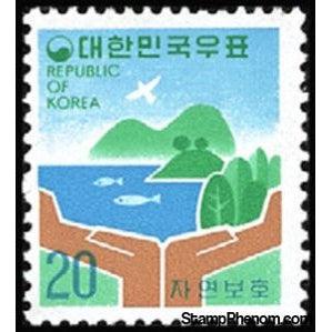 South Korea 1977 Nature Conservation-Stamps-South Korea-StampPhenom