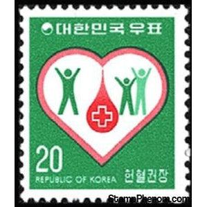 South Korea 1979 Blood Donors-Stamps-South Korea-StampPhenom