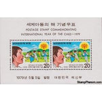 South Korea 1979 International Year of the Child, Souvenir Sheet-Stamps-South Korea-StampPhenom