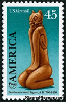 United States of America 1989 Southeast Carved Figure, 700-1430