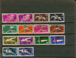 Spain Olympics , 14 stamps