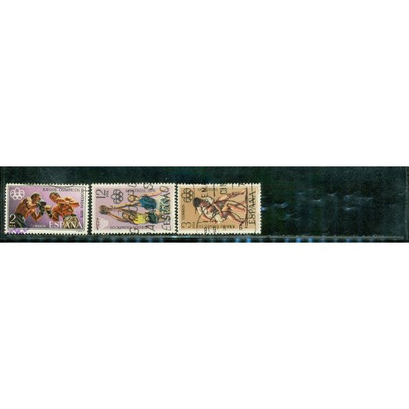 Spain Olympics , 3 stamps