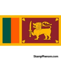 Sri Lanka - 50 All Different Used/Unused Stamps-Stamps-Sri Lanka-StampPhenom