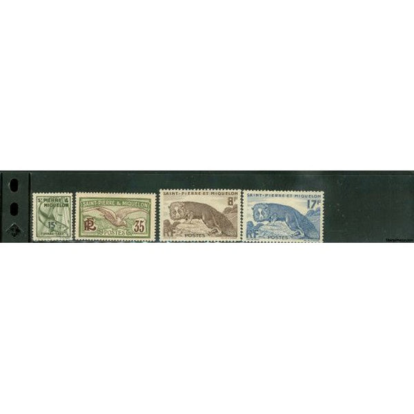 St. Pierre & Miquelon Animals , 4 stamps