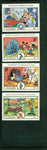 St. Vincent Disney Lot 2 , 4 stamps