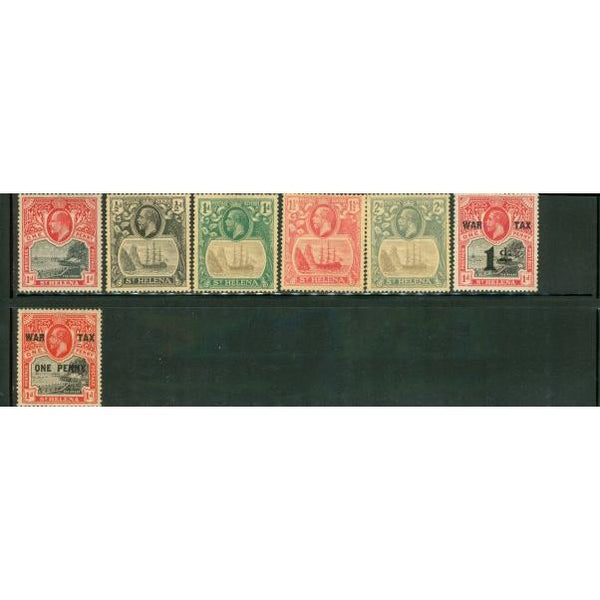 St. Helena Lot , 7 stamps