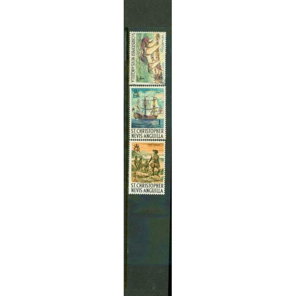 St. Christopher Lot , 3 stamps - St. Christopher Lot , 3 stamps