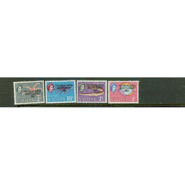 St Helena Fishes , 4 stamps - St Helena Fishes , 4 stamps