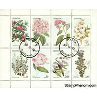 Staffa Flowers , 8 stamps